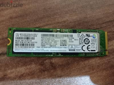 ssd m. 2 من سامسونج 512gb