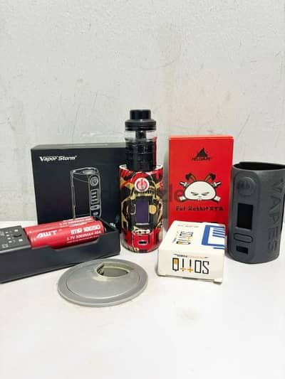 Vape Kit Puma + Tank Fat Rabbit RTA