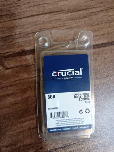 رام من crucial 8gb ddr4