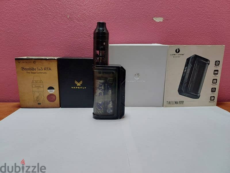 Vape Dl Thelma Quest - tank Brunhilde فيب شيشة 11