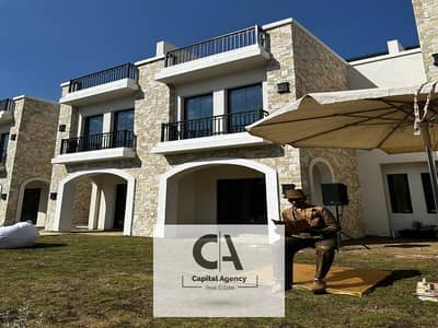 Townhouse for sale | View Landscape | Without 0% down payment and installments for 12 years With a 50% discount on cash in the heart of the New cairo