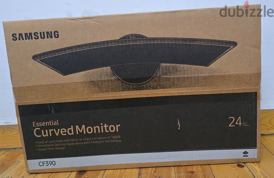 Samsung Curved Monitor 24 +Gift 3