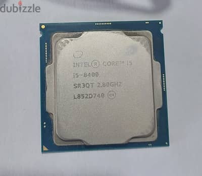 للبيع معالج Intel Core i5-8400 بسعر 4500 جنيه مصري