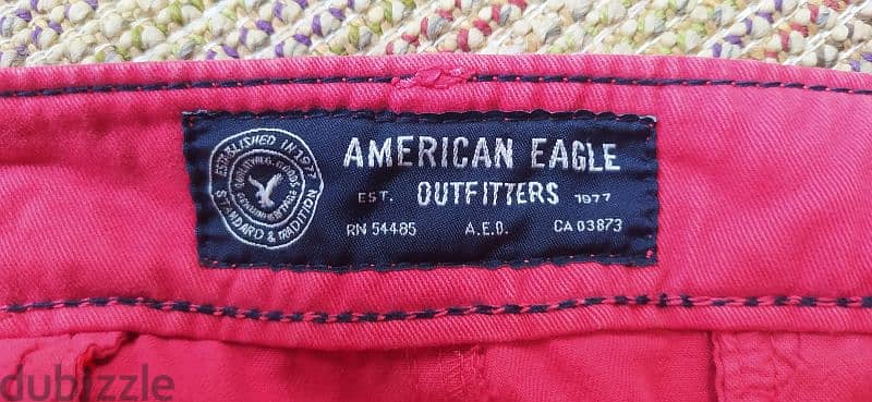 شورت احمر اصلي من American Eagle 2