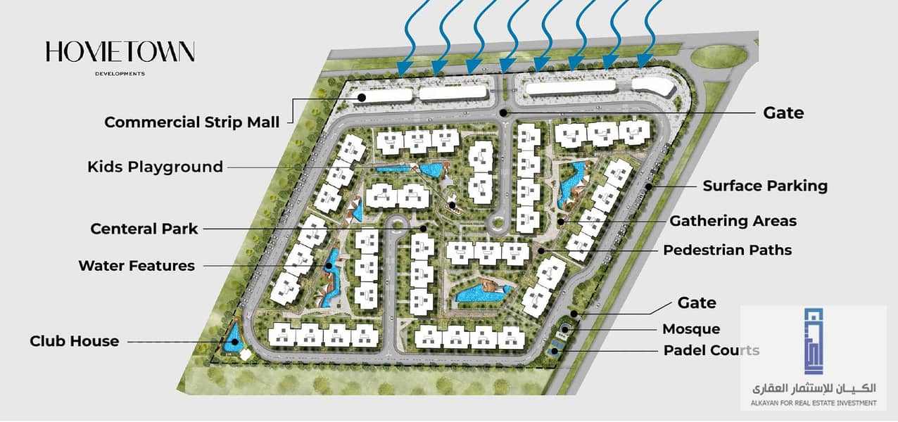 مقدم 225 ألف شقة 120 متر قسط 12 سنة في التجمع بكمبوندHome Residence 0