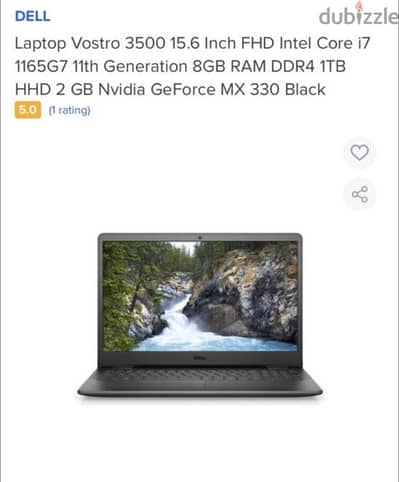 Dell Vostro 3500, as new, i7, 8GB RAM,Designing and hardworking laptop