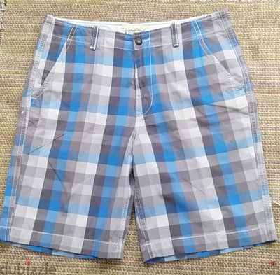 شورت Casual blue gray plaid من American Eagle