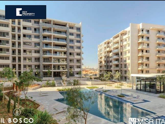 3 Bedrooms Apartment For Sale in IL Bosco New Capital with Best Price and 9 years Equal installments 0