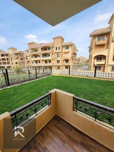 Villa + Garden For Sale, In Sarai Compound New Cairo , In front of Madinaty Suez Road With Discount 47%