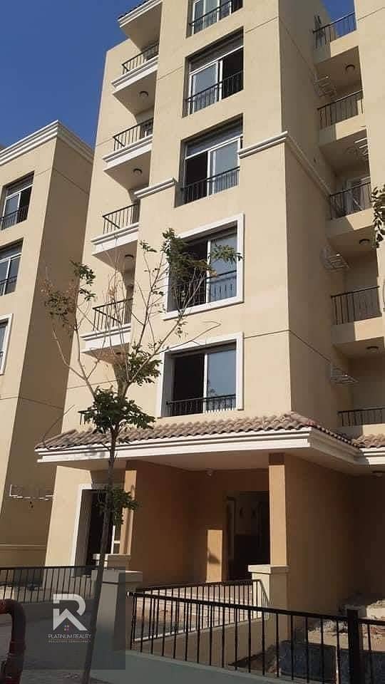 Apartment for sale, 137 square meters, in Sarai Compound next to Madinaty, with a special discount on cash 0