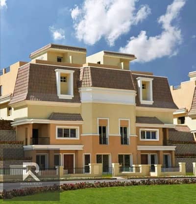 Town house For Sale at Sarai Cairo / Mostakbal City, directly next to Madinaty