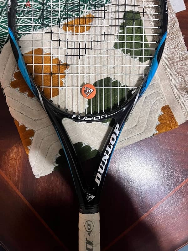 مضرب تنس dunlop tennis racket like new 0