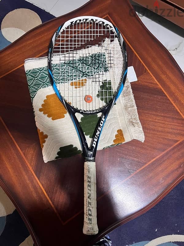 مضرب تنس dunlop tennis racket like new 1