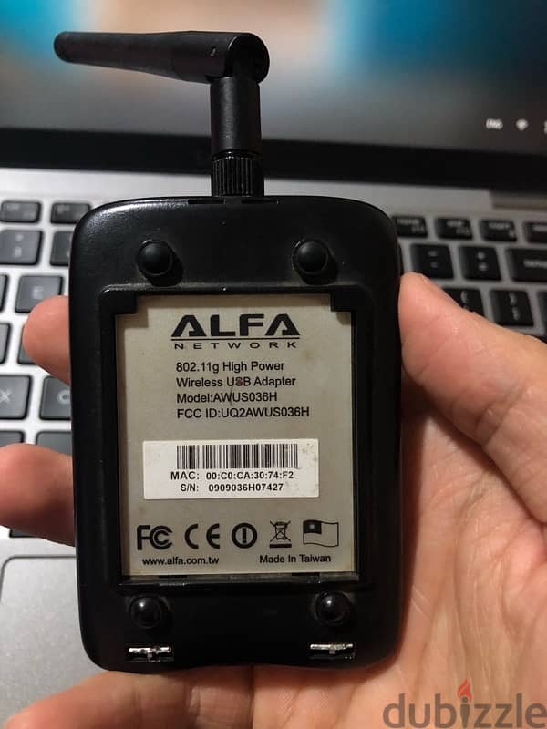 Alfa AWUS036H adapter 1