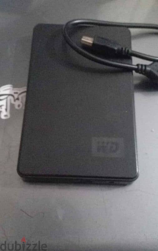 هارد خارجي  ويسترن ديجيتال 1 تيرا  External hard drive WD 1T 3