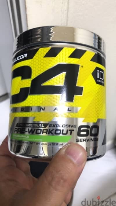 C4 - 60 Serving Pre-Workout مكمل غذائي