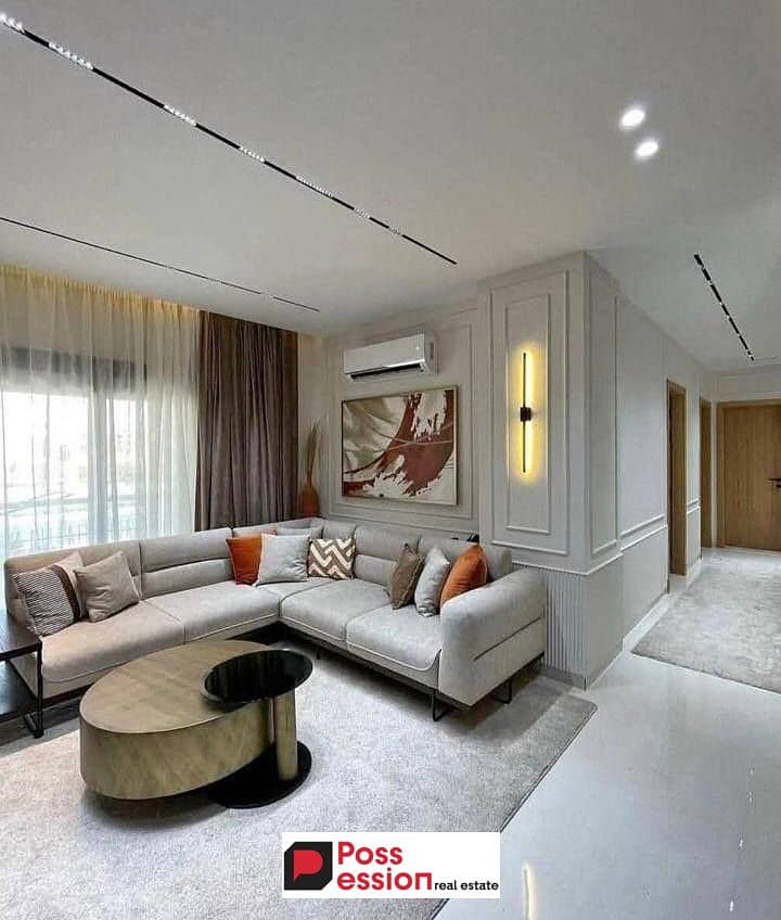 Apartment 166 m for sale without down payment and installments over 12 years in Taj City Compound in front of Cairo Airport next to Kempinski 0