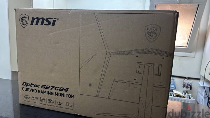 msi optix g27cq4 شاشة مكسورة 0