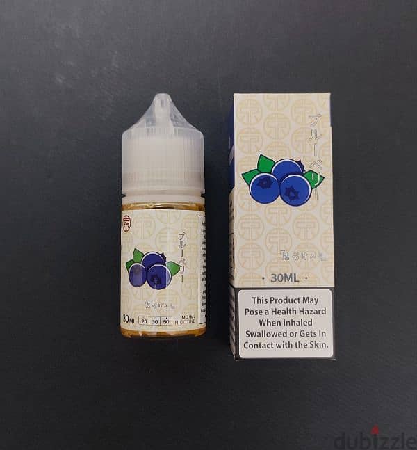 Liquid Tokyo Premium Blueberry 30ml. / SALT Nicotine 50 ml. 2