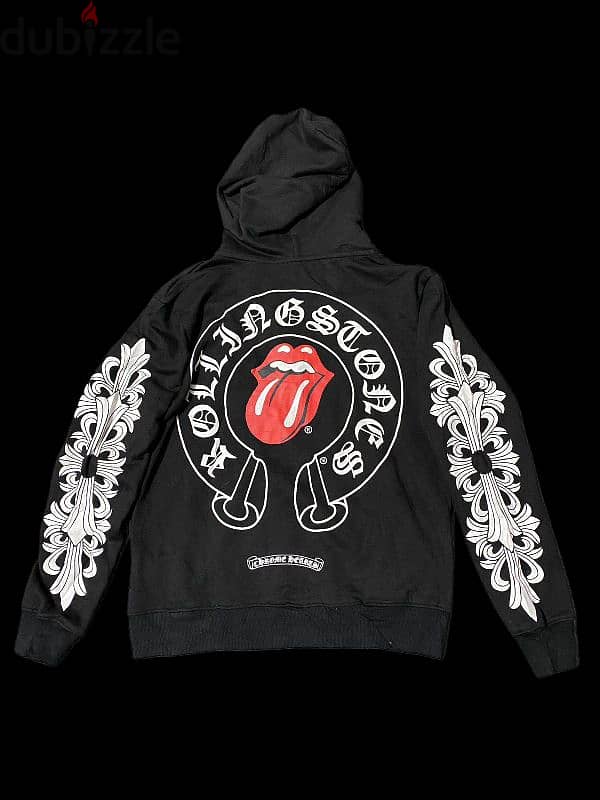 Chrome Hearts x Rolling Stones 01202374926- Zip-up Hoodie 1