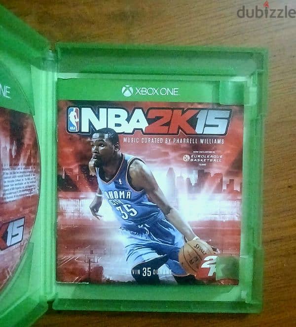 NBA 2k 15 cd Xbox 3