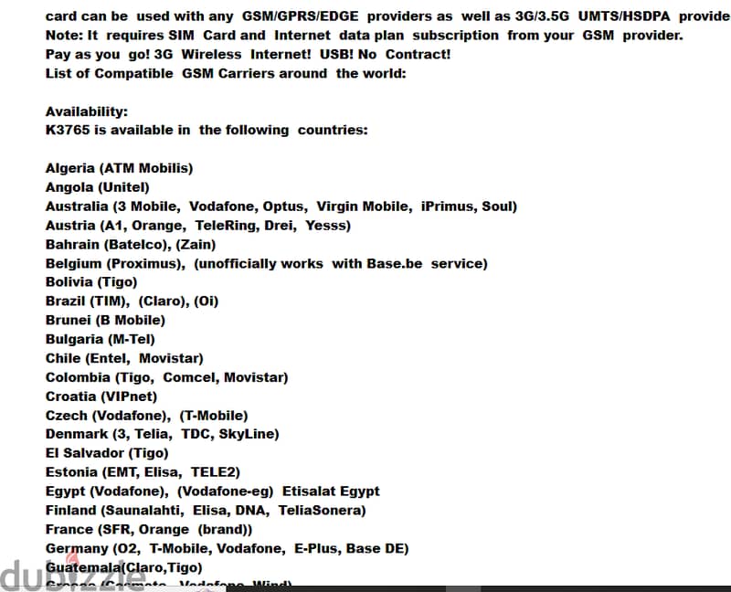 فلاشة فودافون vodafone mobile broadband k3765 9