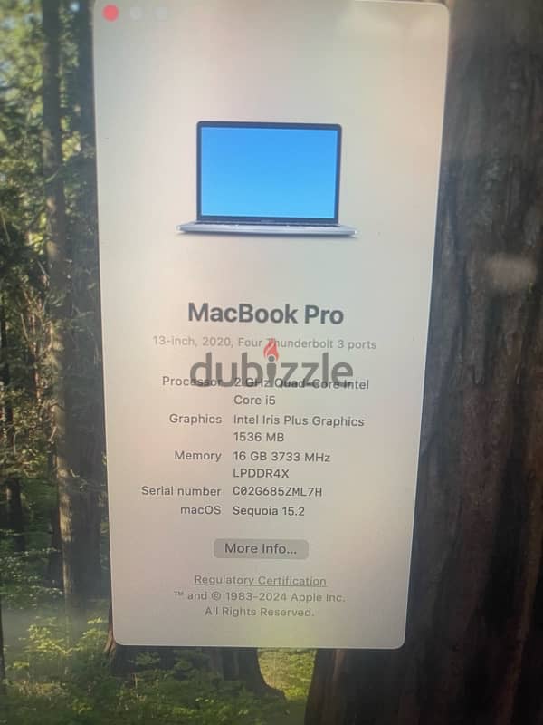 MacBook Pro 13 inch 512 ssd 16 ram 2020 i5 2