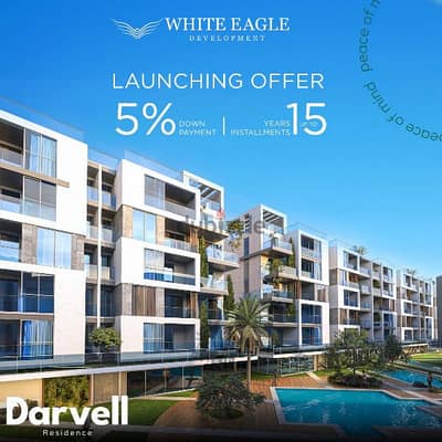 امتلك وحدتك ب ٦ اكتوبر ب Darvell Residence باقساط متساويه علي ١٢ سنة