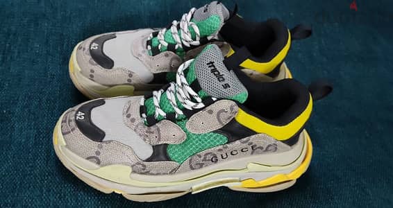 Balanciaga & Gucci triple s sneaker