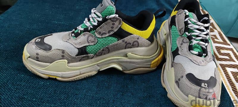 Balanciaga & Gucci triple s sneaker 2