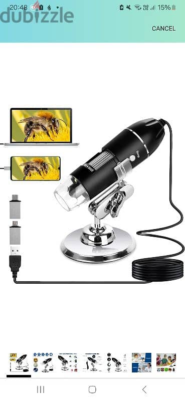 USB Digital Microscope مايكروسكوب ديجيتال 1