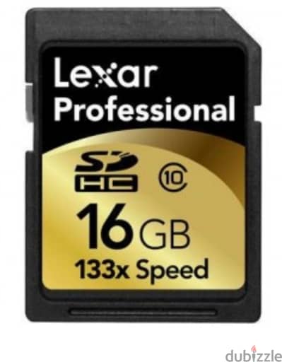 16 GB Lexar Pro 133x SDHC Card