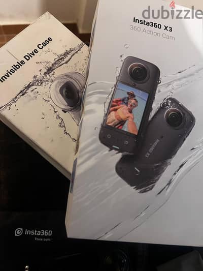 Insta360 X3 5.7K 360 Camera With Full Kit