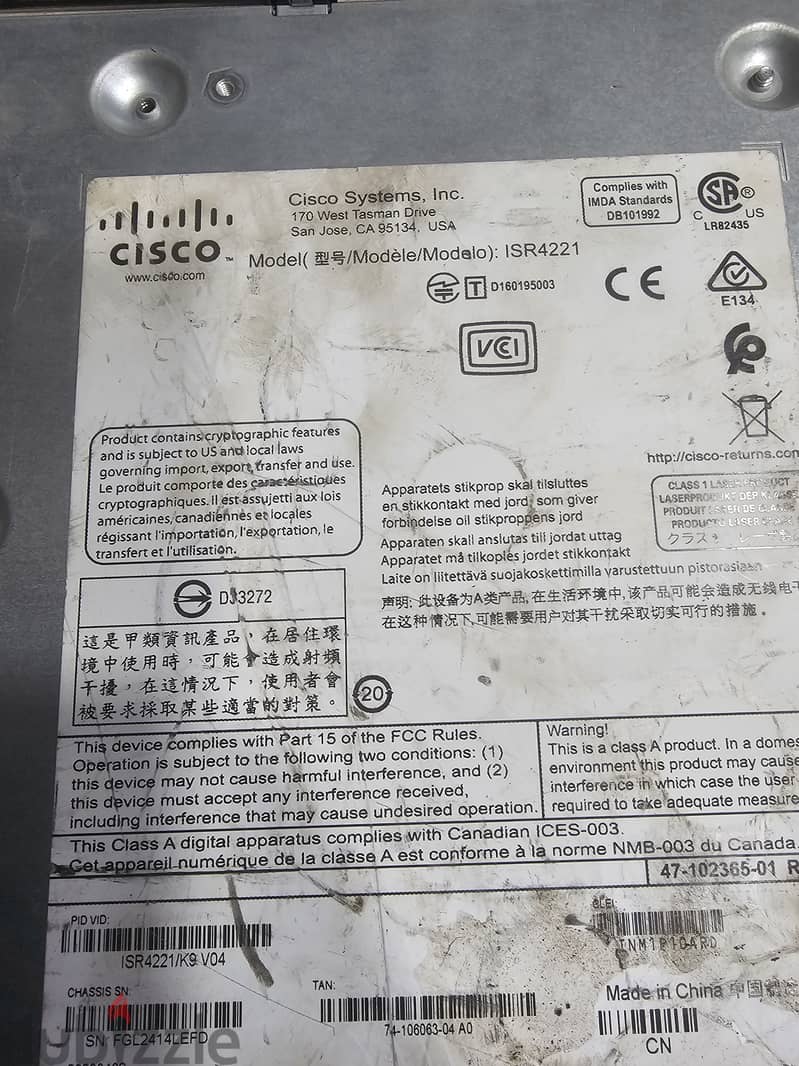 cisco isr 4221 cisco 1921 1