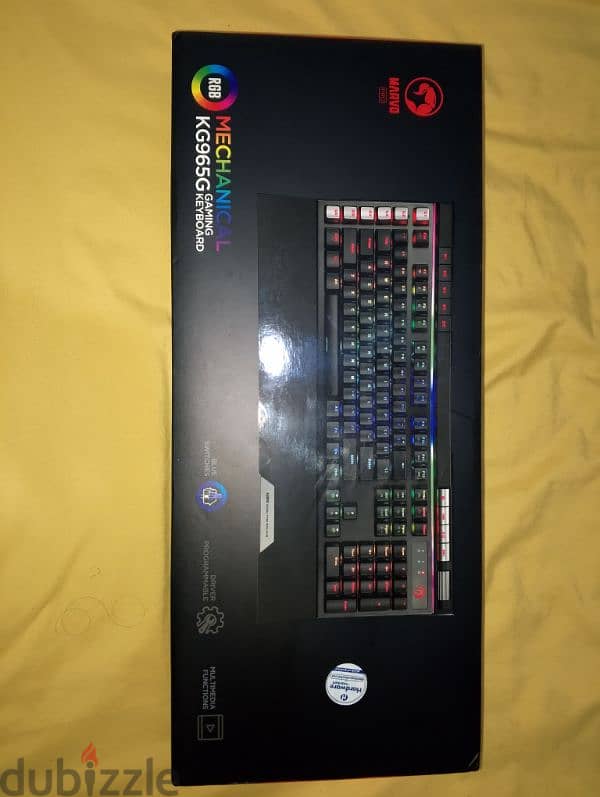 Marvo kg965g gaming  mechanical keyboard 0