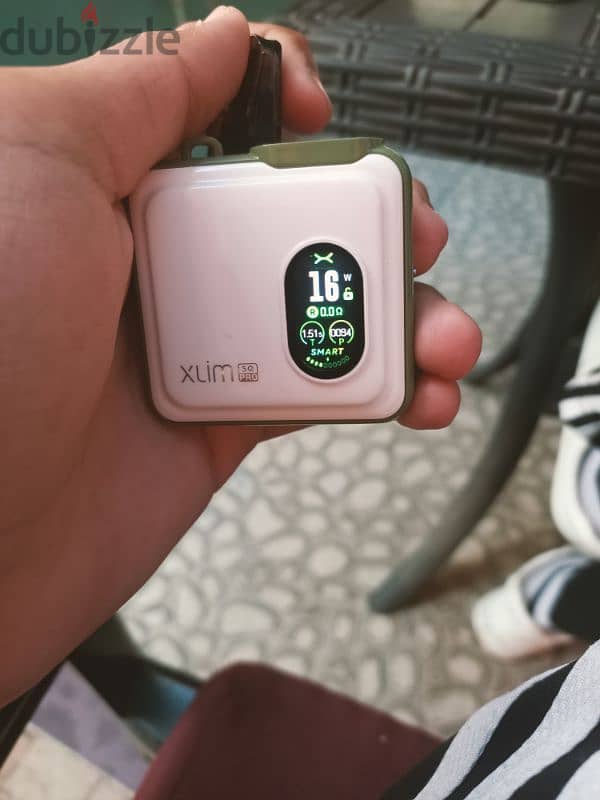 VAPE XLIM sq pro استعمال اقل من شهر معاهاكل حاجتها معادا الشاحن ب 0