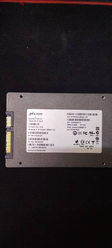 هارد SSD 128g SATA 3G/S 1