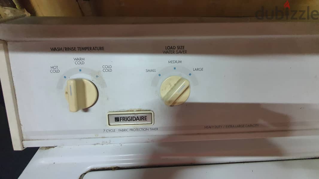 غسالة frigidaire top load للييع 1