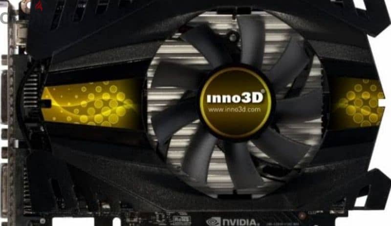 (كارت شاشه "GTX 750ti 2GB Inno3D" مستعمل، الحاله مقبوله) 0