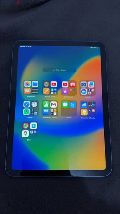 ipad Apple Brand (10th Generation )  Wi-Fi +Cellular 64 Gb Blue