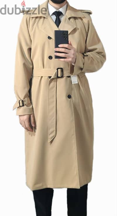 بالطو ترنش رجالي trench coat