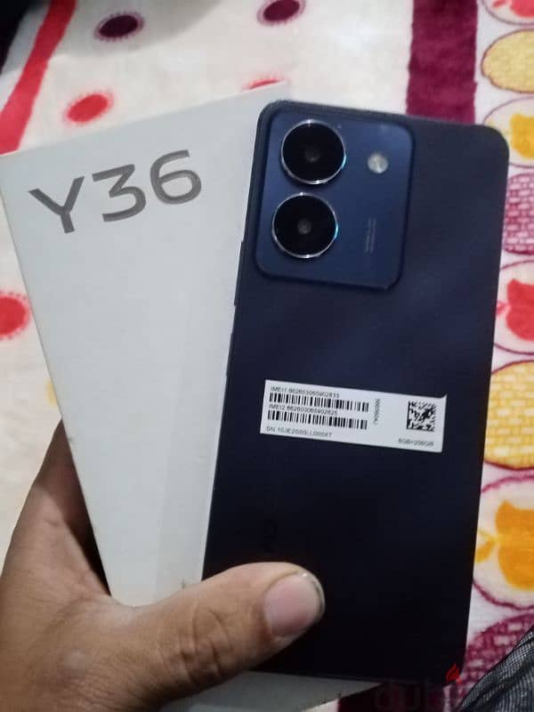 vivo y36 زيرووووالنسخه العاليه 8/256 4