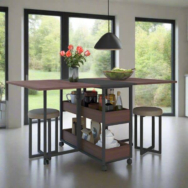 Dinning Table with 4 chairs -   ترابيزة سفرة مودرن 1