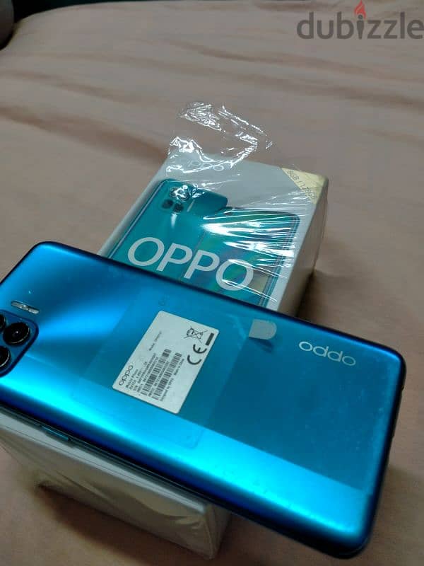 oppo a93 128/8+3 بلزقة الضهر استعمال خفيف 5