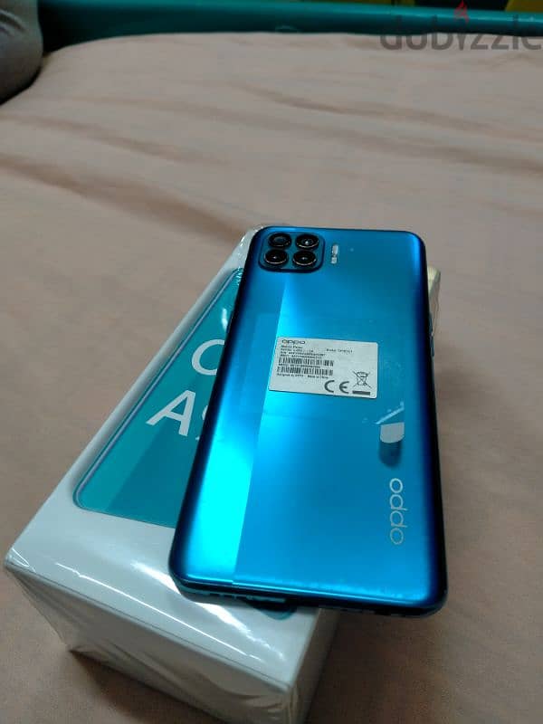 oppo a93 128/8+3 بلزقة الضهر استعمال خفيف 6