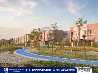 شقة ارضى بحديقه 131 + 46 م للبيع فى مدينه Badya palm hills