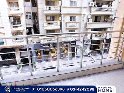 Apartment for sale - Smouha - Bahaa El Din Al Ghatouri Street - price (48,000 pounds per meter)