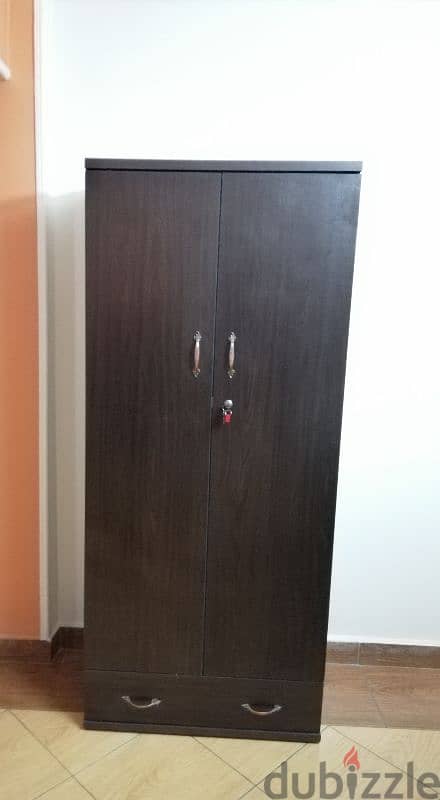 Cupboard  دولاب ملابس 2 باب خشب MDF 0