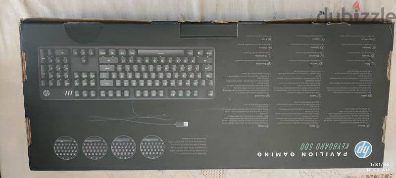 hp pavilion 500 keyboard 1