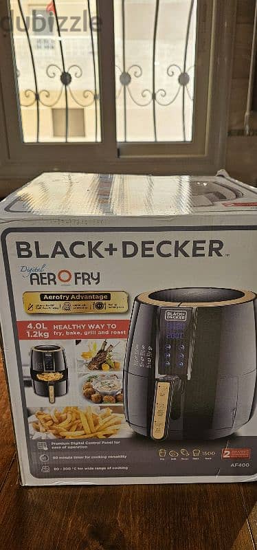 black and decker airfryer 4